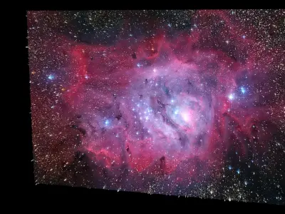 Lagoon Nebula 3D model