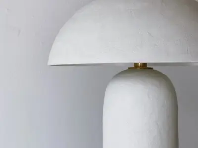 PLASTER LAMP BY CERAMICAH 3D model