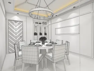 Business - Food Beverage 7-0136 3D model
