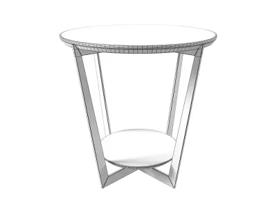 Frisco 50 Side Table 3D model