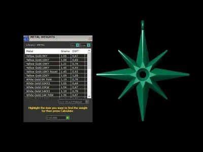 Pendant P199 3D Print Model 3D print model