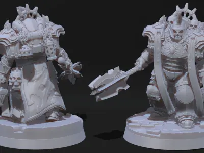 Tempest legion - War priests 3D print model
