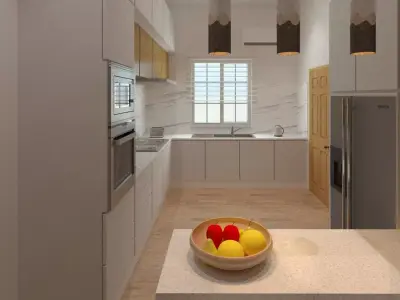 KITCHEN DESIGN 3D model