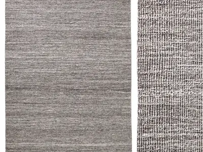 SARAVIA WOOL  JUTE RUG C 3D model