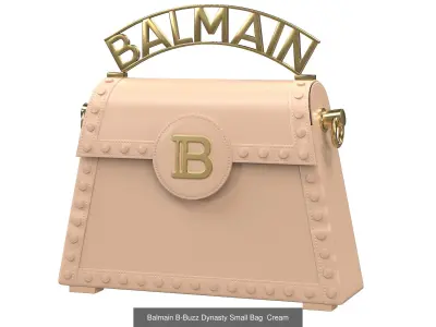 Balmain B-Buzz Dynasty Small Bag 3D Model Pack