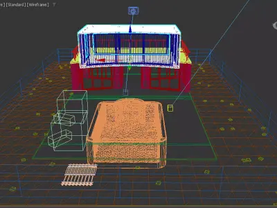 3D Villa 3D model purchase