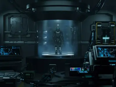 Sci- fi environment  3D model