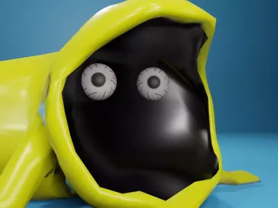 Bone Thief Remake Rigged 3D model