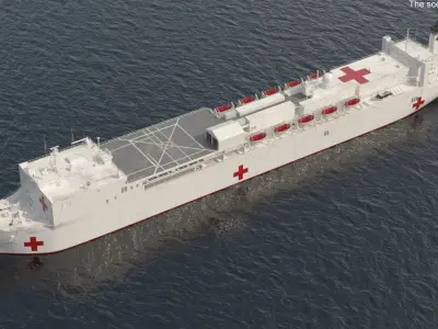  US Naval Hospital Vessel Mercy 