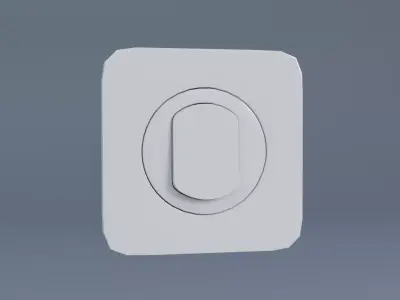 Light Switch Low-poly 3D model