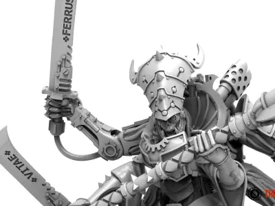 Iron Hive - Magna Nemeriss the Ascended Swarmlady 3D print model