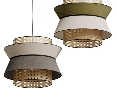 Singapour Xl Suspension Lamp 3D model