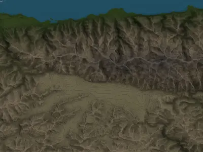 Caracas Low-poly 3D model