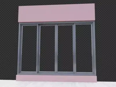Windowframe window Free 3D model
