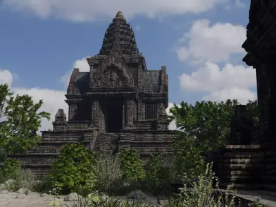 Ancient Temple Complex 3D model