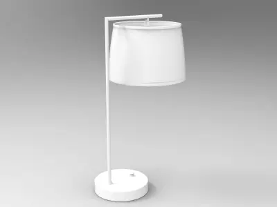 Bed Side Lamp 005 Low-poly 3D model