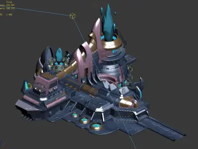 Crystal - Resource Room 3D model