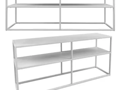 shelves Newton 3D model