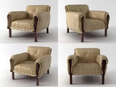 Kent fauteuil 3D model