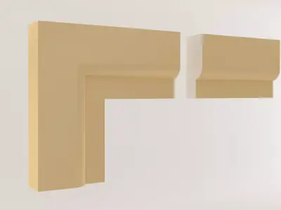 Framing for doors and windows 001 3D model