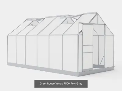 Collection of Greenhouse Venus ALU - 9 Models 3D Model Pack