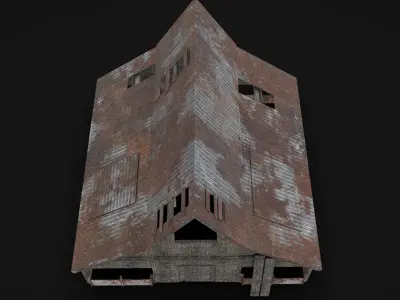 Barn 05 Low-poly 3D model