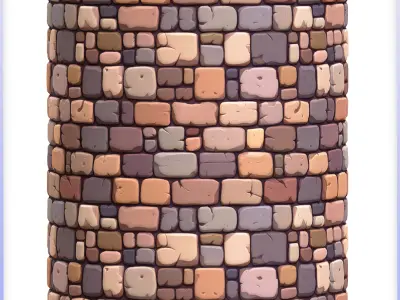 Stylized Wall Seamless Texture Texture 100