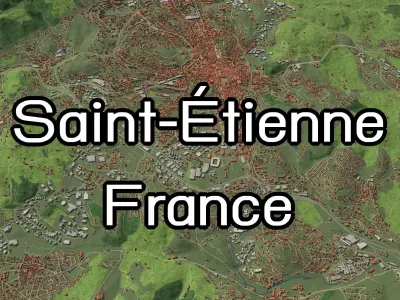 France - city and urban 3D Model Pack