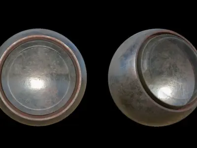  Metal Rust and  Glass  smart material Texture