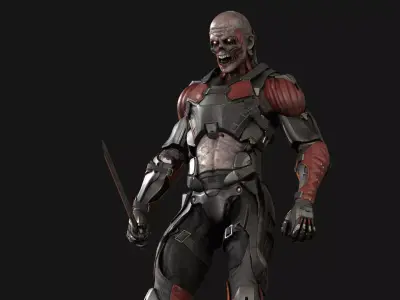 WestlandReaper8 Low-poly 3D model