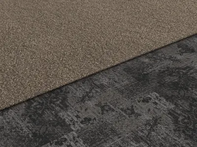 Natural Carpet Set 01 3D model