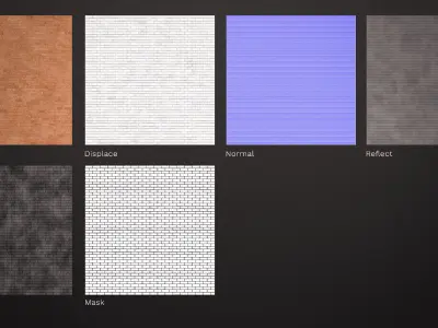 Bright red australian brick wall texture Texture