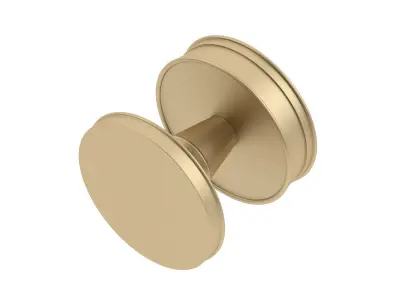 Berkeley Mortice Door Knob 3D model