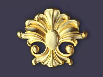 dekor ornament 3D model 43