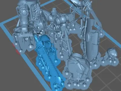 Black Knights - Assault Squad 3D print model