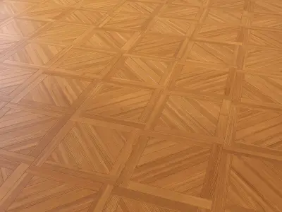 Parquet - Laminate - Wooden floor Low-poly 3D model 19