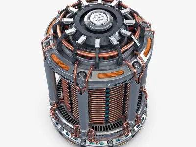 Reactor Gen Sci Fi v 1 3D model