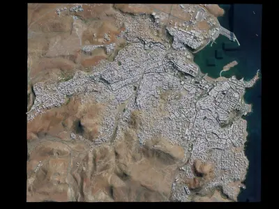 Praia - Cabo Verde 3D model
