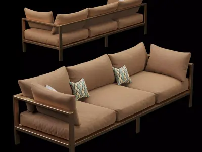 Sofa outdoor furniture  3D model