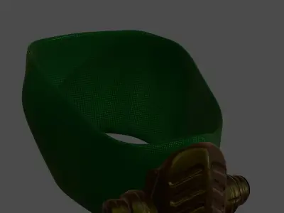 Gas mask helmet 3d model scifi Low-poly  Low-poly 3D model 460