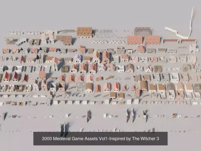Mega Game Assets 3D Model Pack