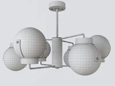 Eurosvet Creek chandelier 3D model