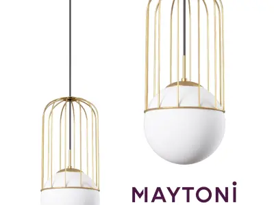Pendant Lamp Telford P363PL-01G Maytoni Modern Free 3D model