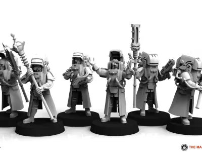 Universal Guard - Priest Builder 3D print model