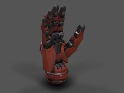 VR Hands - Robot Hand Low-poly 3D model