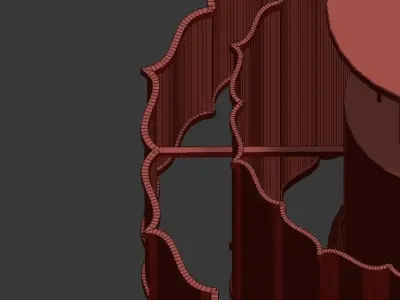 Japan lamp 3D model purchase