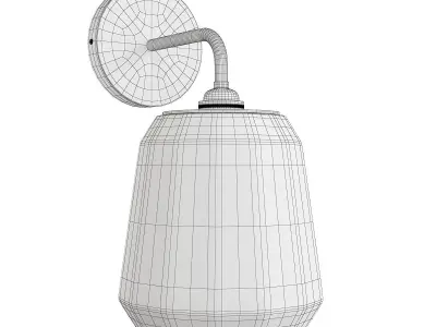 Salmar Sconce Low-poly 3D model