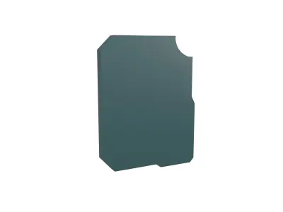 UHD High tech Graphical Interface v12 005 Low-poly 3D model