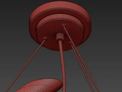 Luciole Chandelier 3D model