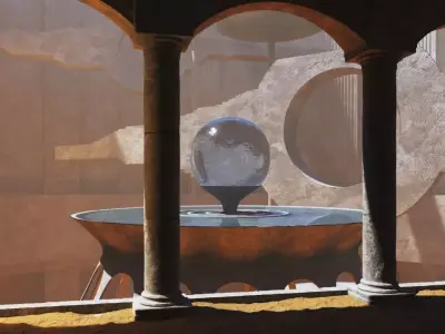 Abstract Architecture 02 3D model